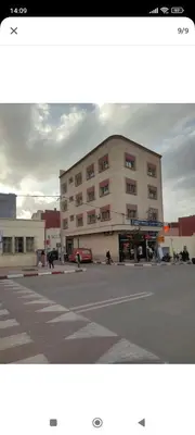 a large building on the side of a street at The good stay 3 in Midelt